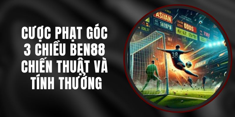 Cược Phạt Góc 3 Chiều Ben88 - Chiến Thuật Và Tính Thưởng